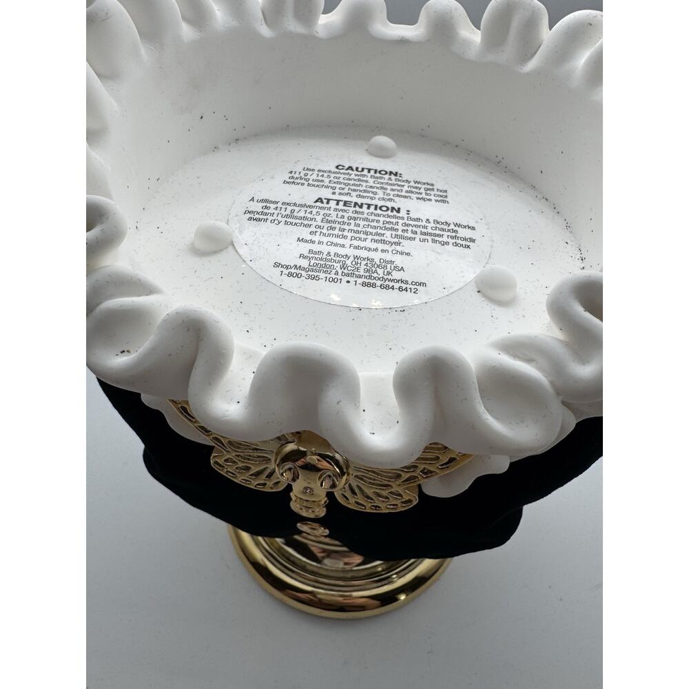 Bath & Body Works Halloween Madame Headless Pedestal 3 Wick Candle Holder *Read* - Picture 7 of 8